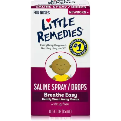 Little Remedies Saline Spray For Stuffy Noses