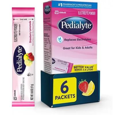 Pedialyte Electrolyte Powder Packets