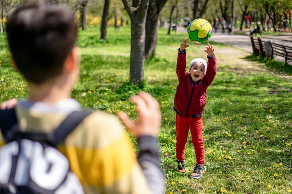 kids at park